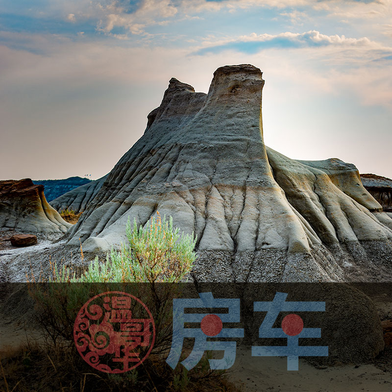 艾伯塔省的土柱 Hoodoos